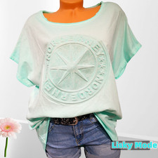 Oversized Italy Damen Shirt 3D