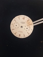 RARE Vtg FEREX CHRONOGRAPHE SUISSE 17 RUBIS DIAL FOR SPARE