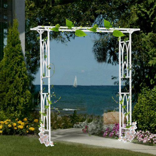 Rosenpavillon metall grau - metall,