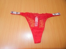 Victoria s Secret  XL Tanga String Thong Höschen Unterhose Panty sexy glitzer