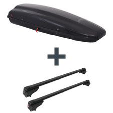 Dachbox G3 Arjes 480 + Dachträger G3 für VW Passat Variant B3/B4 Typ 3A5/35i NEU