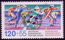 1311 Ski-Weltmeisterschaft 120+55 Pf O