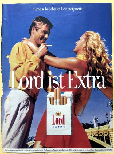 Lord zigaretten werbung - -,