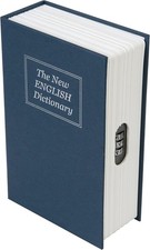 Silverline 534361 3-stelliger Kombi-Buchtresor 180x115x55mm blau Neu