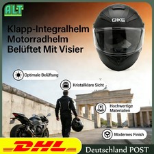 Motorradhelm Rollerhelm Matt