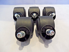 5 Rollen Ø 50 mm Bürostuhl Caster Wheels für Schreibtisch Stuhl Ersatz Räder