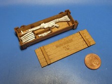 Sturmgewehr 44 Kiste, mit Inhalt, WK II, RC Panzer Zub., Maßstab 1:16, Lasercut