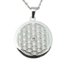 Blume des Lebens Kette Magnetix Style by Magnetschmuck 4you # 2792 mit Swarovski