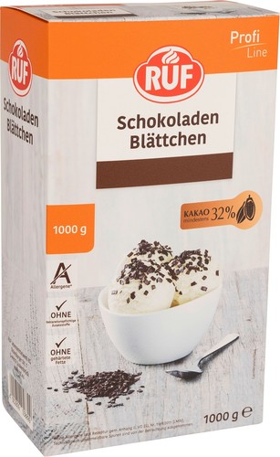 Ruf schokoladen blättchen - schokoladen,