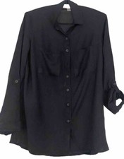 schwarze Bluse  Gr 36   m
