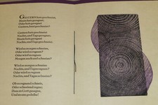 Bear Press Einblattdruck XXXII Friedrich Rückert: 24 Dcbr. 46, hf. Genzsch-Antiq