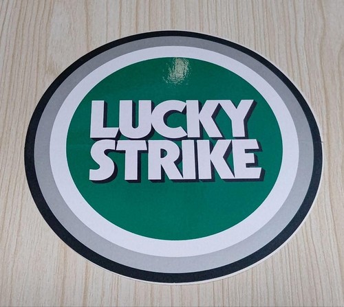 Lucky strike sticker - lucky,