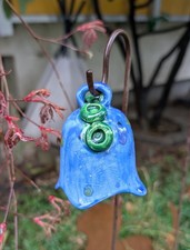 Blüte keramik glockenblume - keramik, glockenblume-