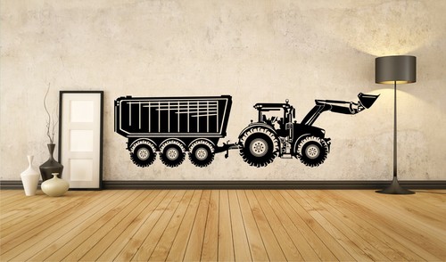 Traktor mit anhänger - traktor, trecker
