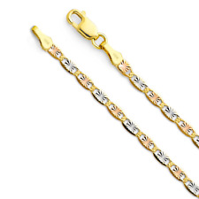 10K Dreifarbig Gold Valentino