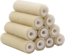 PROFI 10 x Velour Lackierwalze Velourrolle  Lackierrollen 10cm 4mm Flor Velours