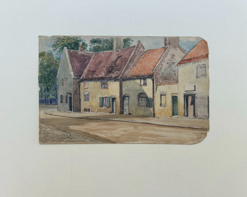 1896 signiertes aquarell - 1896,