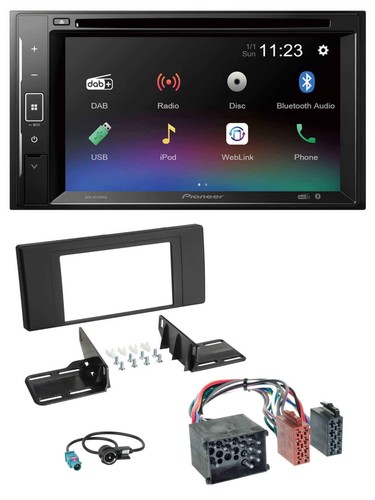 Pioneer bluetooth mp3 usb - pioneer, 2din