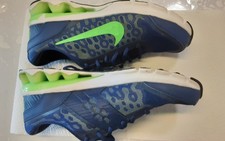 Nike  REAX RUN 10  dunkelbla/grün Gr 44 ( US 10 ) fast neu