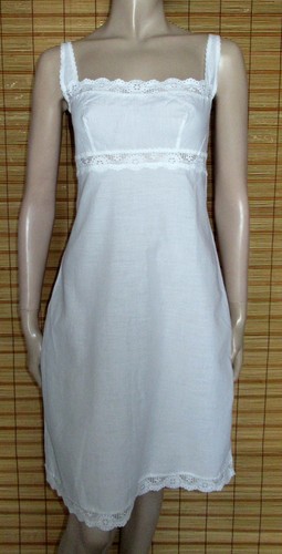 Weisses unterkleid spitze - weisses,