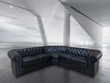 Luxus chesterfield ecksofa - luxus,
