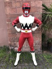 Rote Power Rangers Action-Figur lebensgroß XXL 90er Jahre Comic Merchandise 
