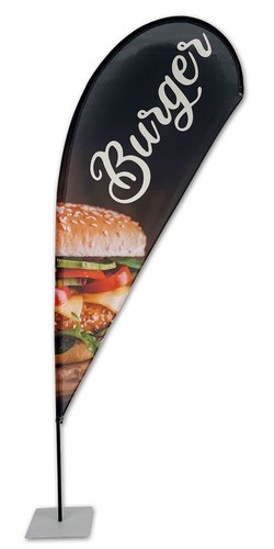 Burger beachflag tropfen 280 - tropfen,
