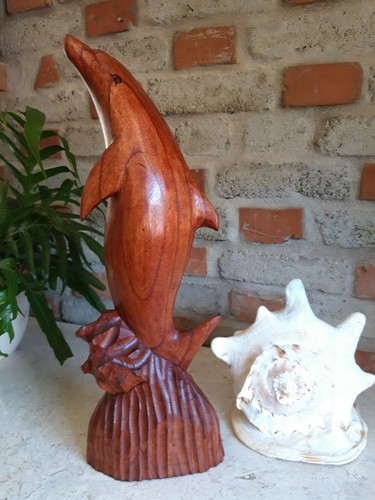 Delphin fisch skulptur tier - ,