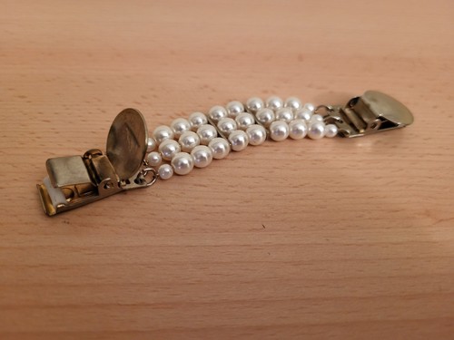 Vintage kragenkette perlen - kragenkette,