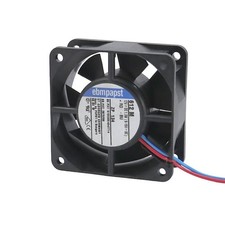 EBM-PAPST 612M Axiallüfter, 60x60x25mm, 12V-, 1,3W, 30m³/h, 33dBA, DC Ventilator