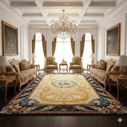 Aubusson stil handgetuftete - aubusson,