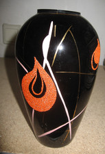 Vase DDR Hyalithglas