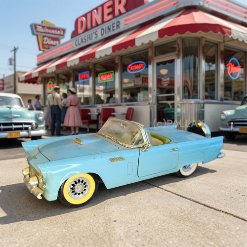 Revell metal ford thunderbird - revell,