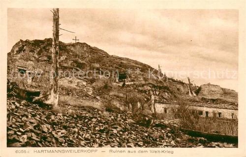 Hartmannsweilerkopf ruinen aus - hartmannsweilerkopf,