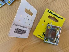 Augplatte / Decksplatte / 8mm / Edelstahl / Bootszubehör / Boot / Bootsteile 