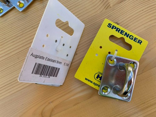 Augplatte decksplatte 8mm - /, /