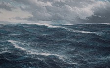 Sturm in der Nordsee 1908