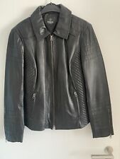 Madeleine Lederjacke schwarz Gr. 42 neu und ungetragen