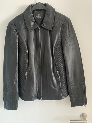 Madeleine lederjacke schwarz - madeleine,