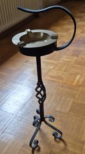 Aschenbecher für draußen/drinnen, klassisches Design aus Eisen/Messing