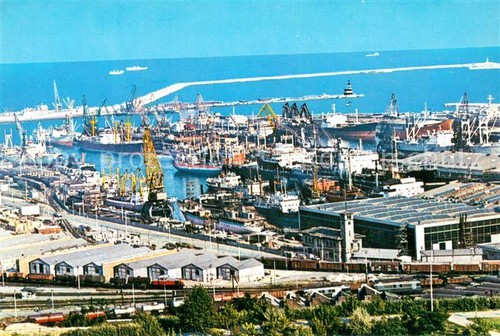 Constanta hafenansicht - constanta,