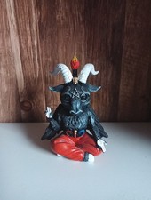 Baphomet Statue Unikat handbemalt