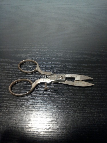 Antike jugendstil schere mit - antike,