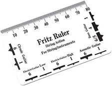 Gitarren-Saitenmesslineal