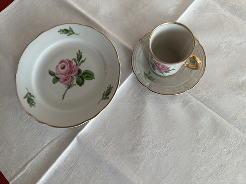 Mokkatassengedeck handbemalt - mokkatassengedeck, .handbemalt