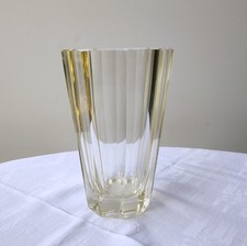 Kristallvase Daum Nancy France Vintage seltenes Stück 20 CM