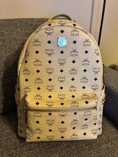 ⭐ MCM Rucksack STARK - Beige