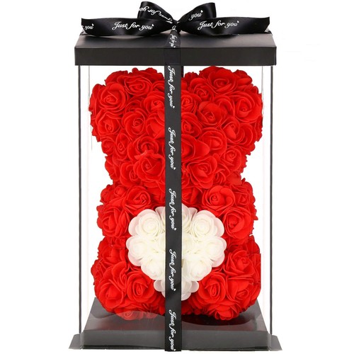 Springos teddybär aus rosen - springos,