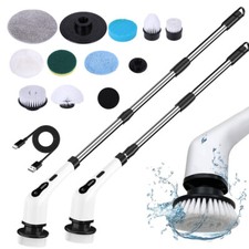 9 in 1 Turbo Scrub Elektrische Akku-Reinigungsbürste 360°Spin Reinigung Scrubber