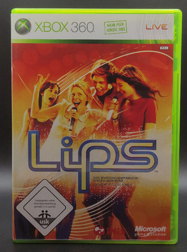 Lips xbox 360 spiel game - spiel,